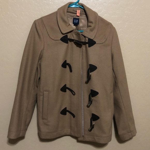 Gap Wool Toggle Button Coat Medium - Picture 2 of 5